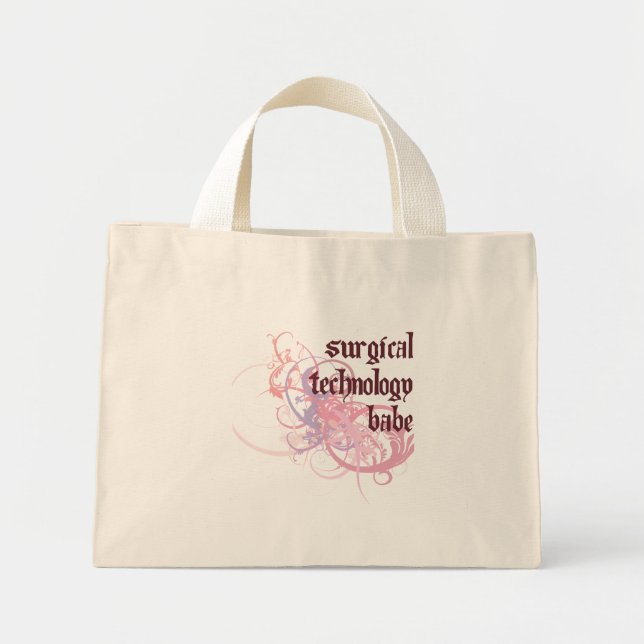 Mini Tote Bag Technologie chirurgicale Babe (Devant)