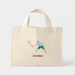 Mini Tote Bag Tennis
