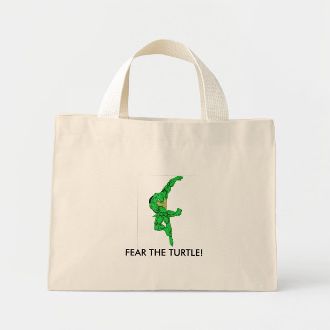 Mini Tote Bag Terrapine (Devant)