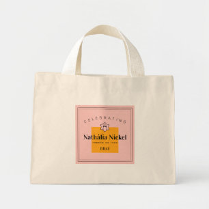Mini Tote Bag Toast au Champagne