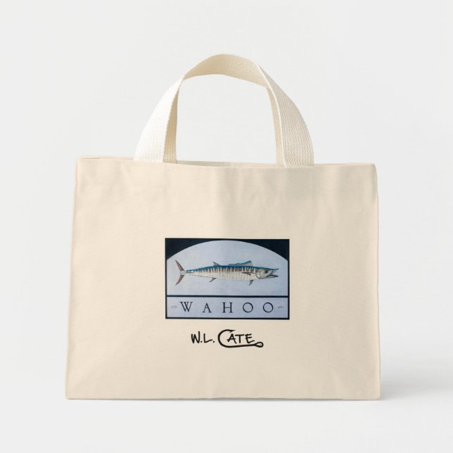 Mini Tote Bag Toits légers de Wahoo (Devant)