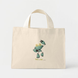 Mini Tote Bag Tok & Jok TokBot vs JokBot Light Bags