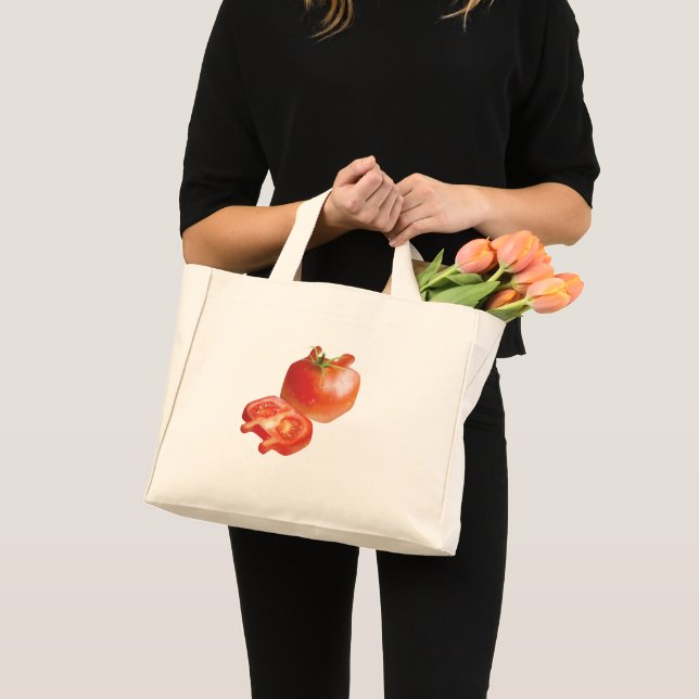 Mini Tote Bag Tomate fraîche (Devant (produit))