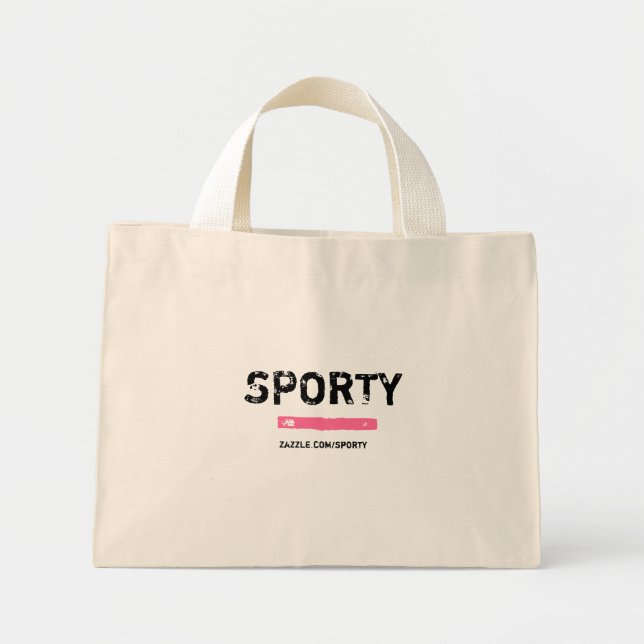 Mini Tote Bag Tote Sport Tiny (Devant)