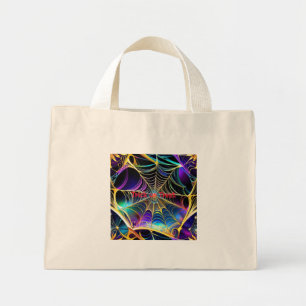 Mini Tote Bag Trace ou traitement personnalisé Halloween Éffraya