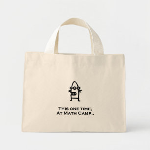Mini Tote Bag Trois Oeil Boot Cette Fois Au Camp Math