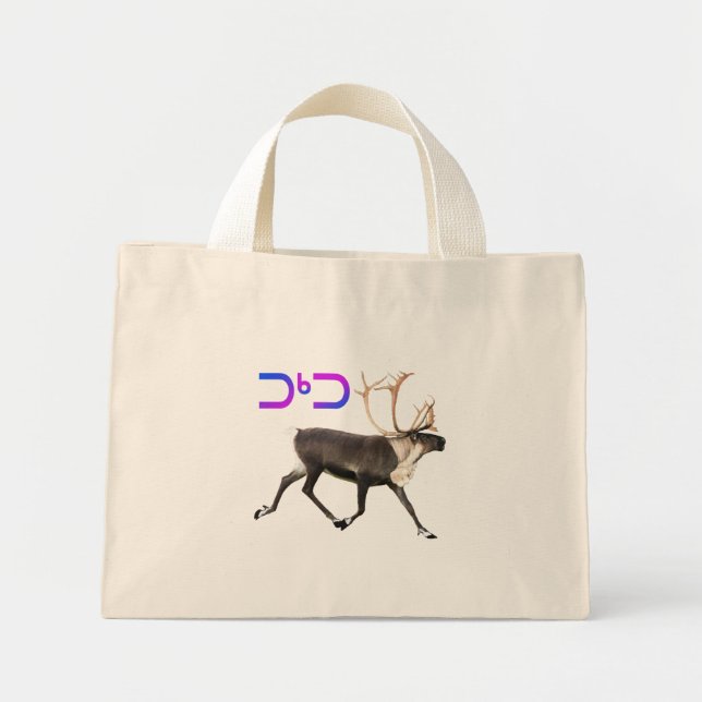 Mini Tote Bag Tuktu - Caribou (Devant)