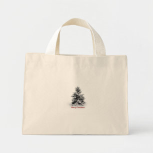 Mini Tote Bag Un joyeux petit Noël