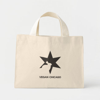 Mini Tote Bag Vega Chicago Standard Black & White on Bag