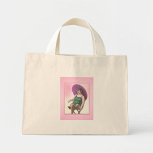 Mini Tote Bag Vintage Sun Bather Fourre-tout