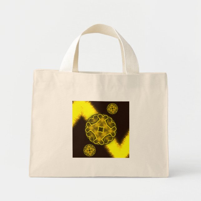 Mini Tote Bag Voir ma lumière (Devant)