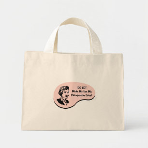 Mini Tote Bag Voix de chiropraticien