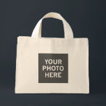 Mini Tote Bag Votre photo ici<br><div class="desc">Votre photo ici</div>