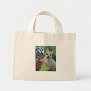 Mini Tote Bag Yorkie