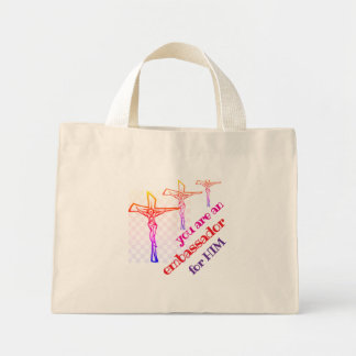 Mini Tote Bag You are Jesus' Ambassador Tote