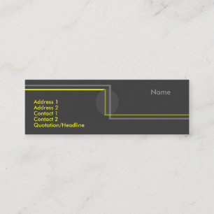 Mini ZZ - Carte de visite