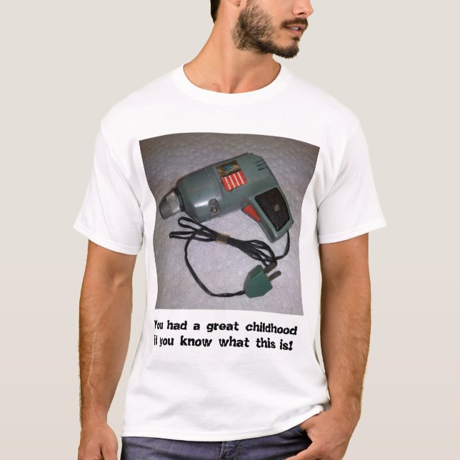 Miniature antique PowerMite Drill T-Shirt (Devant)