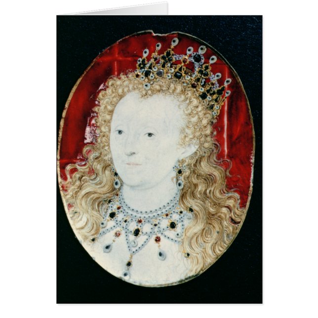 Miniature de la Reine Elizabeth I (Devant)