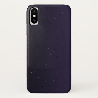 Miniature de nuit Sky iPhone X Coque - Sleek & Dur