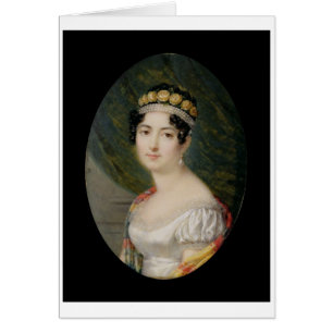 Miniature de portrait de l'impératrice Josephine