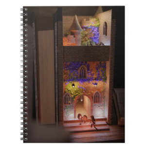 Miniature livre nook diorama - combat d'épée