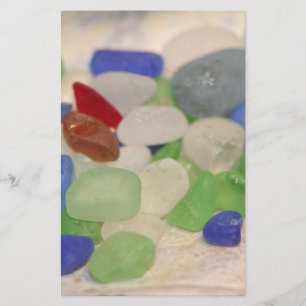 Miniatures en verre de plage