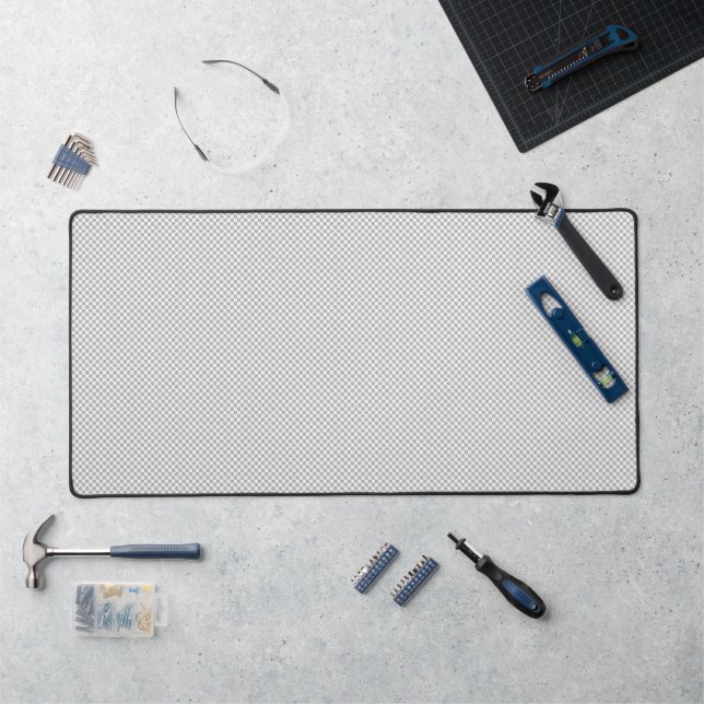 Minimal Grey Polka Dot Pattern  (Poste de travail)