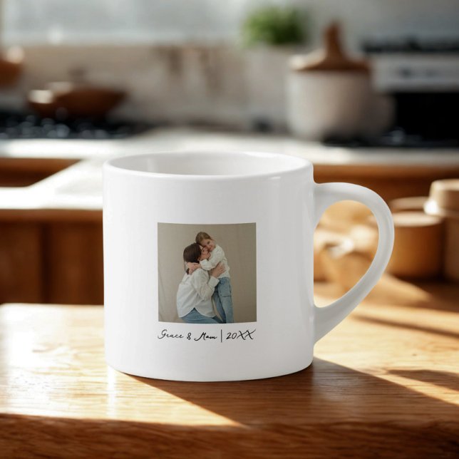 Minimal Photo Template Mother's Day Mug (Créateur téléchargé)