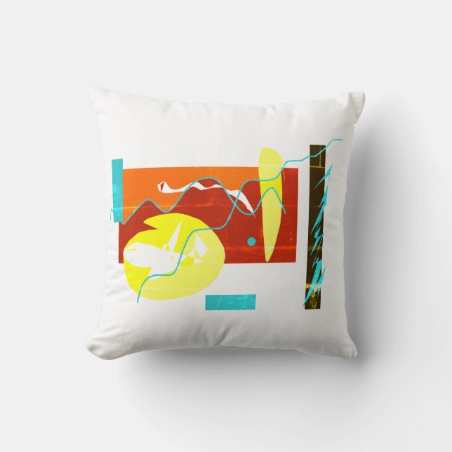 Minimalisme Abstrait Art Motif Coussin Cushion (Recto)