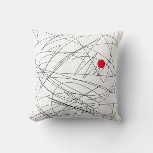 Minimalisme d'art Abstrait Coussin à oreiller