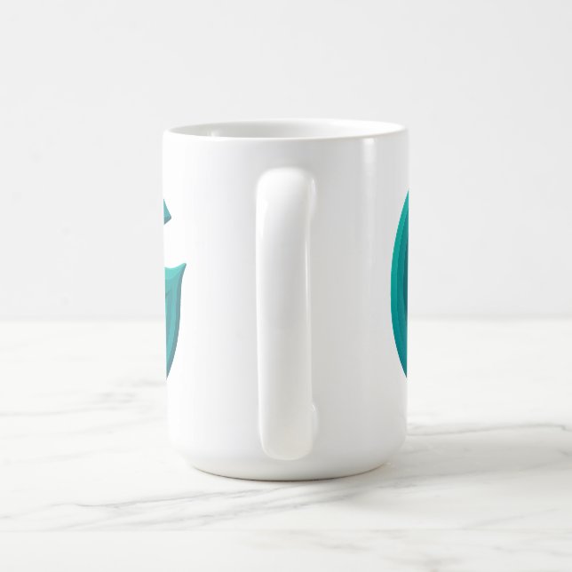 Minimalist Abstract Letter G Coffee Mug  (Poignée)