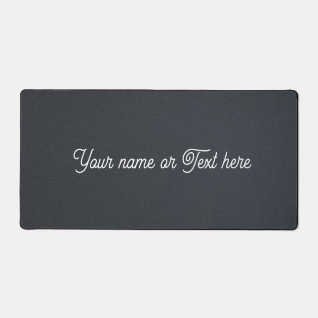 Minimalist Charcoal Grey Grainy Texture (Recto)