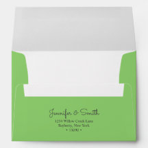 Minimalist Clover A7 Envelope
