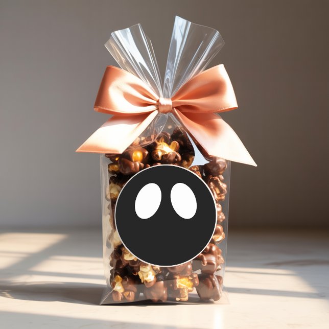  Minimalist Ghost Face Halloween Sticker (Créateur téléchargé)