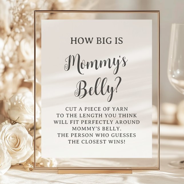 Minimalist How Big is Mommy's Belly Game (Créateur téléchargé)