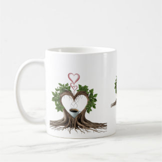 Minimalist Roots Heart Coffee Mug