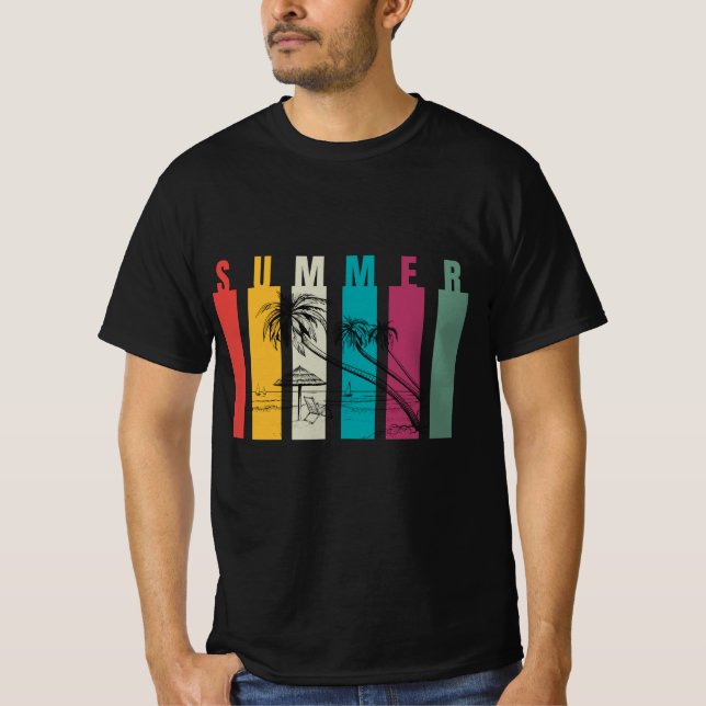 Minimalist “Sumer” Aesthetic T-Shirt  (Devant)