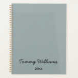 Minimaliste Dusty Blue Professionnel Simple<br><div class="desc">Ces simples et minimalistes peuvent être personnalisés pour inclure un nom ou n'importe quel texte de votre choix. Si vous ne voulez pas de texte et préfèreriez juste un blanc,  alors vous pouvez simplement supprimer le texte.</div>