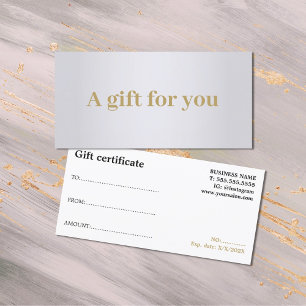 Minimaliste Élégant Faux Argent Or Noir Beauté