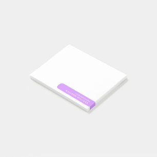 Minimaliste féminin moderne simples post-it notes