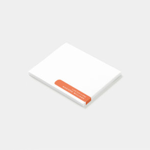 Minimaliste féminin moderne simples post-it notes