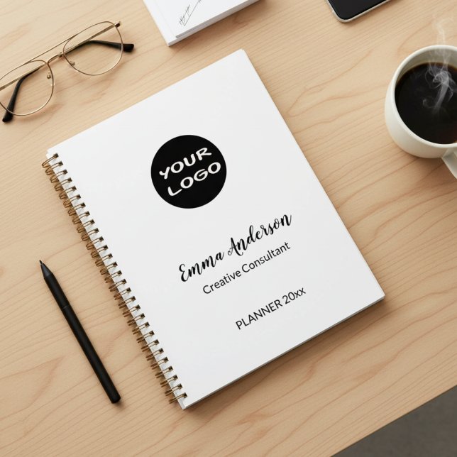 Minimaliste Moderne Professionnel | Votre Logo (Créateur téléchargé)