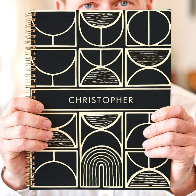Minimaliste noir et or moderne (Créateur téléchargé)