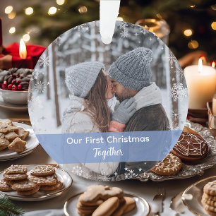 Minimaliste Notre Premier Noël Ensemble 2 Photos