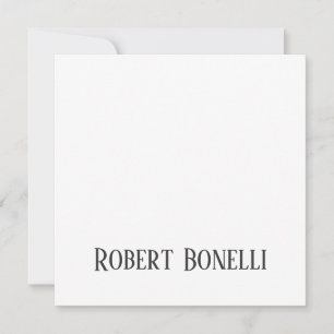 Minimaliste uni noir et blanc moderne uni
