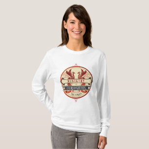 Ministère de long T-shirt de douille de curiosités