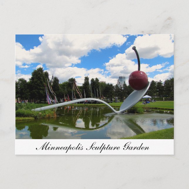 Minneapolis Sculpture Garden Carte postale (Devant)