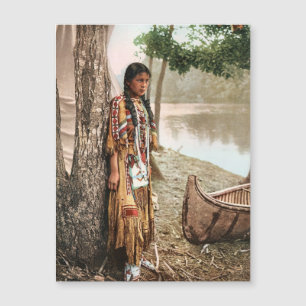 Minnehaha 1897 Vintage Amérindien Hiawatha