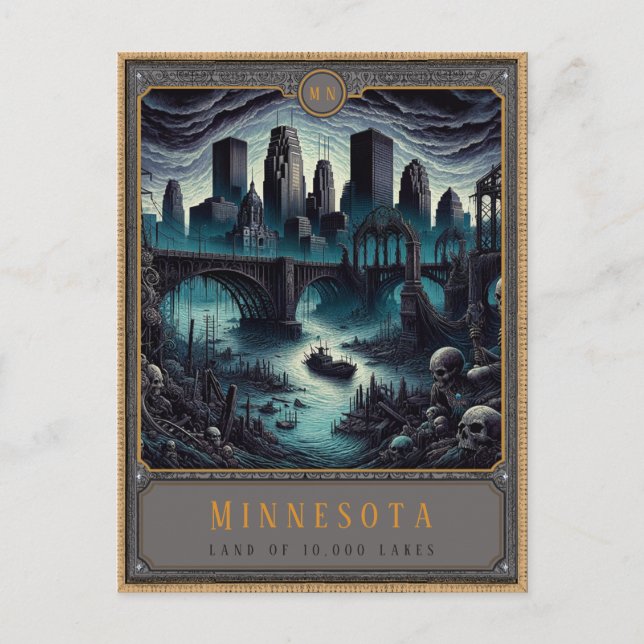 Minnesota | Carte postale Art gothique (Devant)