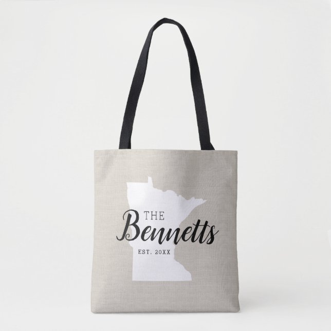 Minnesota Famille Monogram Sac fourre-tout (Devant)